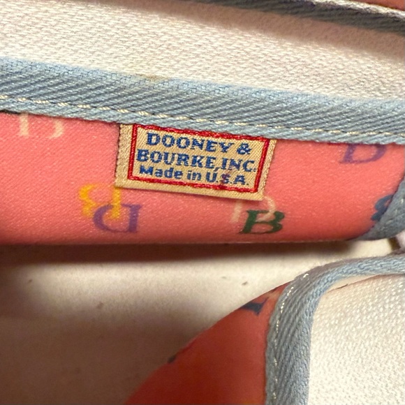 Gently Used Dooney & Bourke Pink Multicolor Satchel - Picture 7 of 10